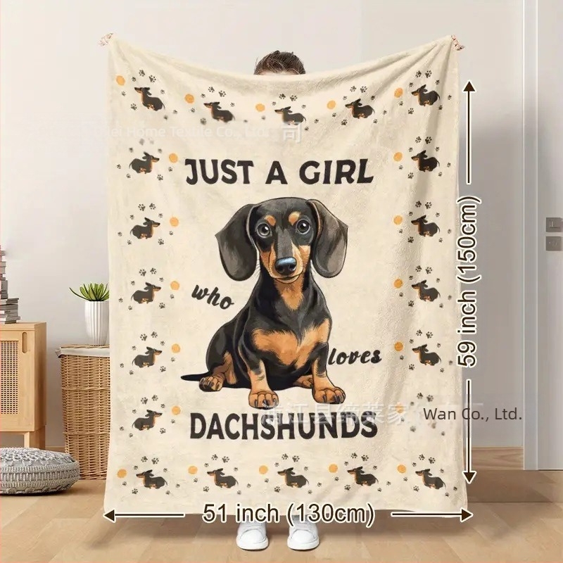 Amazon flanel digitális nyomtatású rajzfilm kisállat kutya kis takaró kanapé takaró légkondicionáló takaró minden évszakban univerzális