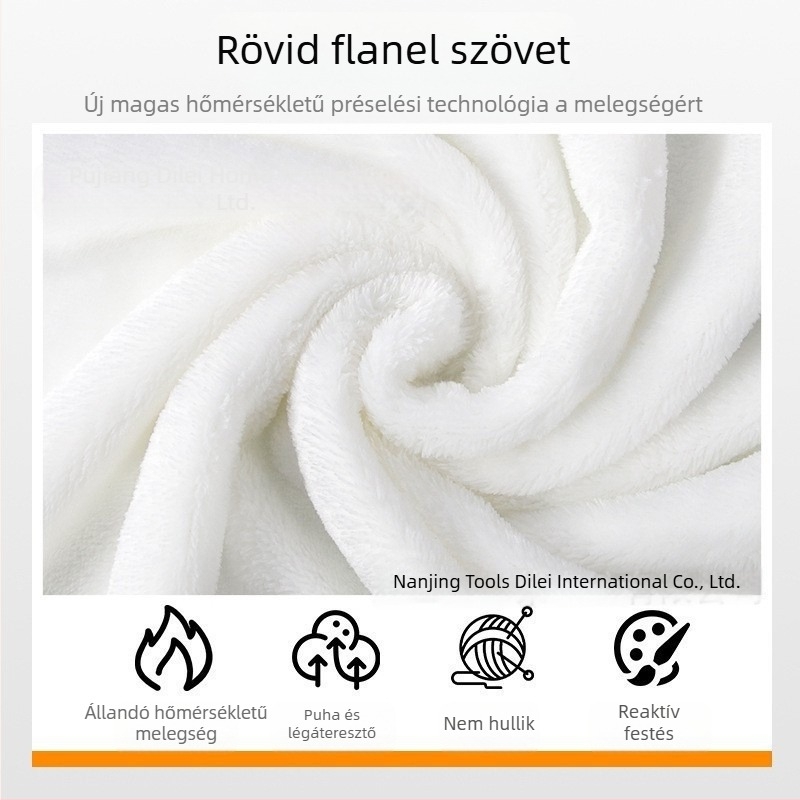 Amazon flanel digitális nyomtatású rajzfilm kisállat kutya kis takaró kanapé takaró légkondicionáló takaró minden évszakban univerzális