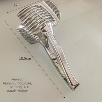 Citromszeletelő ötvözetből készült multifunkcionális gyümölcselválasztó fogantyúval, paradicsomszelet háztartási gyümölcsvágó eszközzel