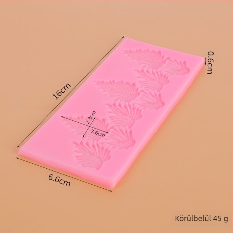 Fondant szilikon tortaforma sütőeszközök torta csipkeforma csokoládéforma kreatív forma