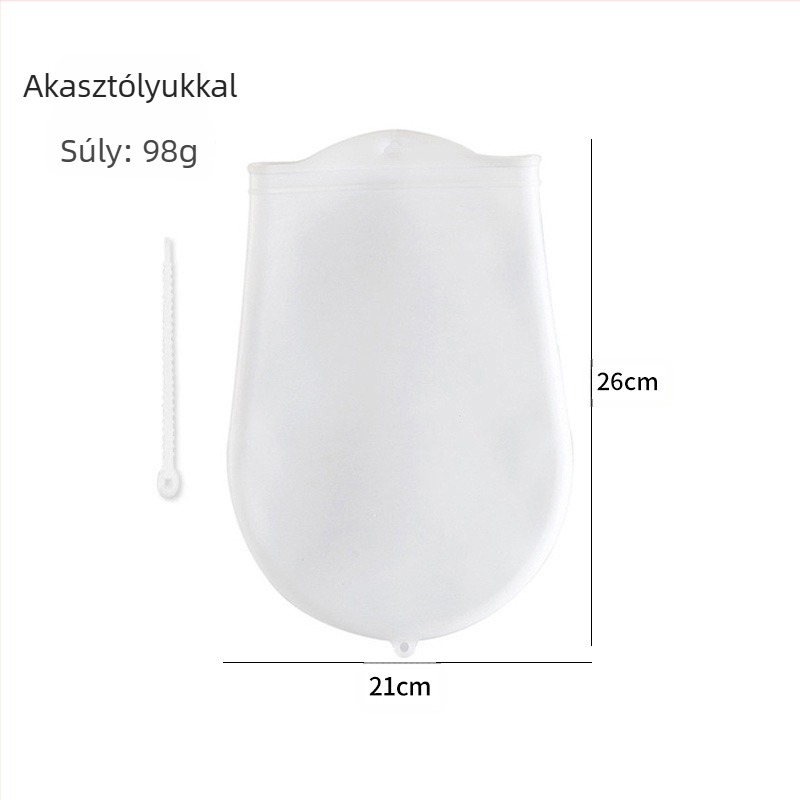 Határokon átnyúló robbanásveszélyes szilikon lisztkeverő zsák többfunkciós tészta tésztazsák konyhai nagy vastag tésztazsák nagykereskedelem