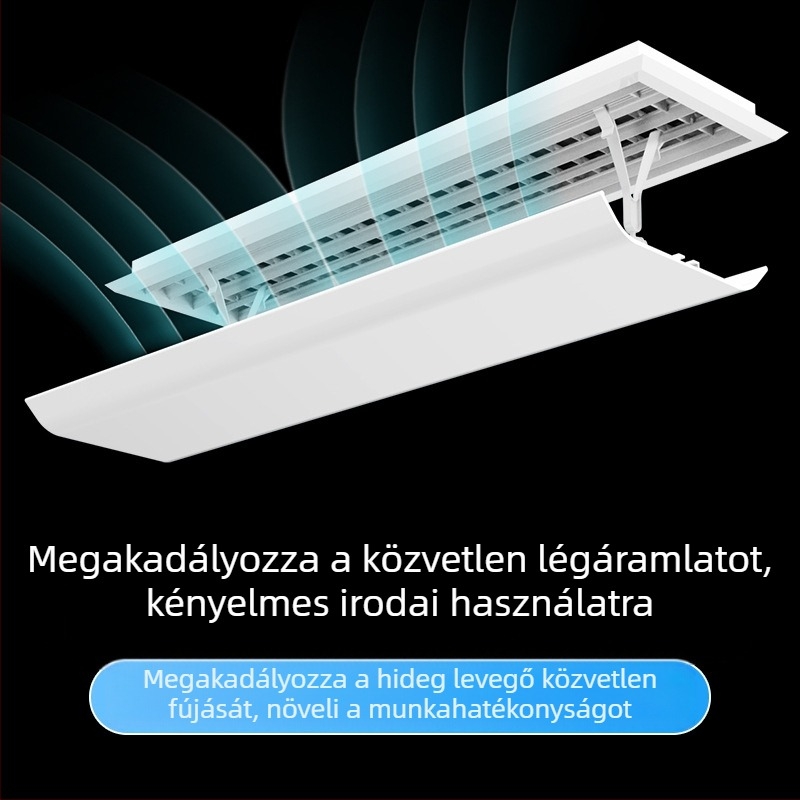 Központi klímaberendezés szélvédő szélvédő légcső gép hideg levegő kimeneti terelőlemez közvetlen fújásgátló rács univerzális szélvezető burkolat