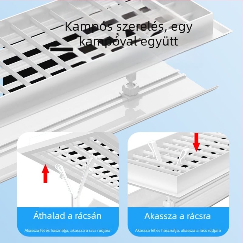 Központi klímaberendezés szélvédő szélvédő légcső gép hideg levegő kimeneti terelőlemez közvetlen fújásgátló rács univerzális szélvezető burkolat