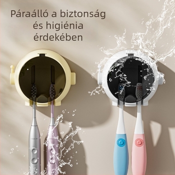 Spaceman fogkefetartók, fürdőszobai lyukmentes, falra szerelhető elektromos fogkefe tárolóállvány, fürdőszobai fali akasztó