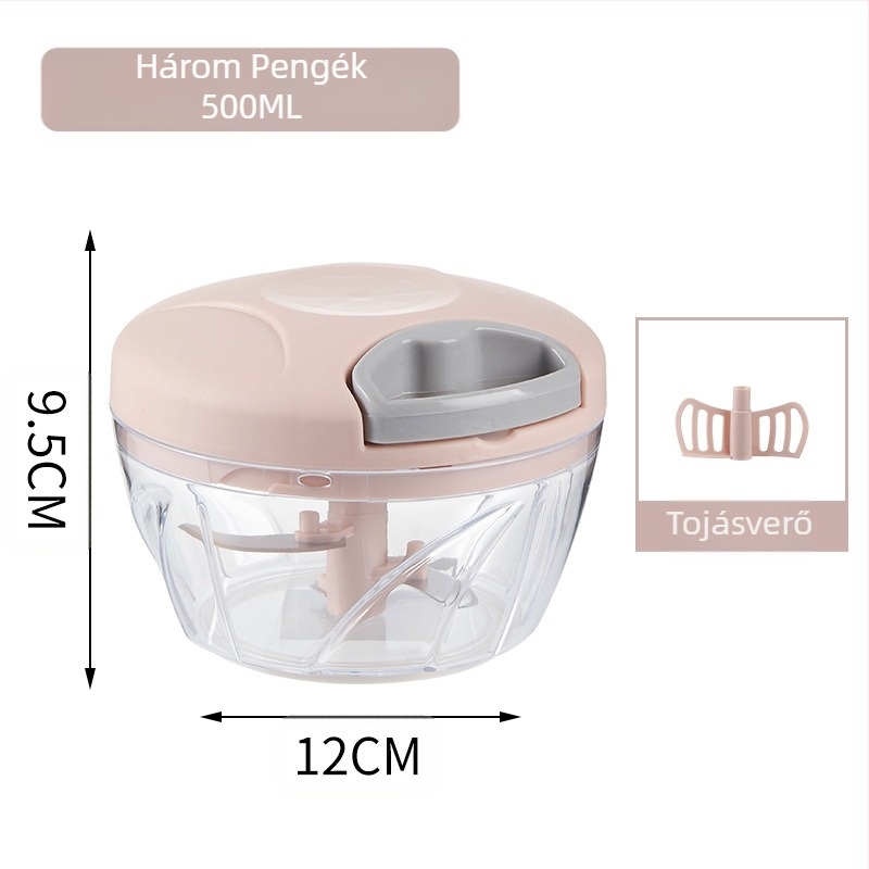 Kézzel húzott háztartási többfunkciós zöldségvágó fokhagymahámozó konyhai fokhagymadaráló főzőgép fokhagymahúzó zöldségdaráló nagykereskedelem