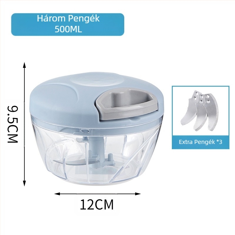 Kézzel húzott háztartási többfunkciós zöldségvágó fokhagymahámozó konyhai fokhagymadaráló főzőgép fokhagymahúzó zöldségdaráló nagykereskedelem