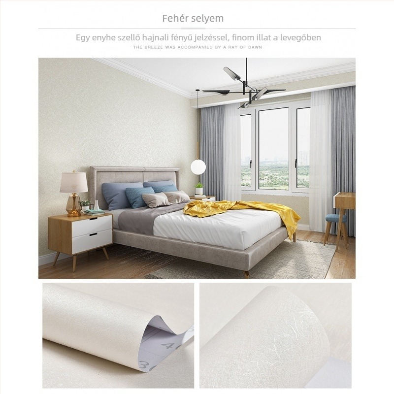 Öntapadós, vízálló és nedvességálló otthoni tapéta, öntapadós szobai, hálószobai háttérkép, fali, hálótermi falmatricák, új nappali