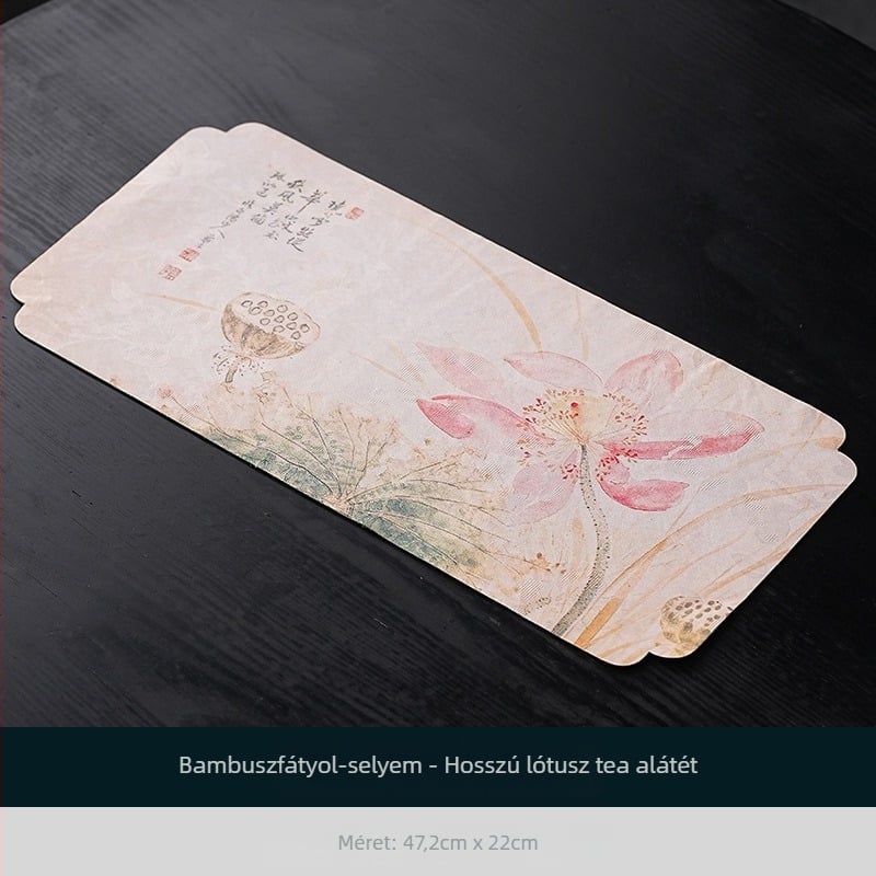 Vintage Xiangyun fonalból készült száraz teaalátét, asztalterítő, kínai zen kézzel készített pamut és lenvászon anyagból készült teaalátét, alátét, száraz teaalátét