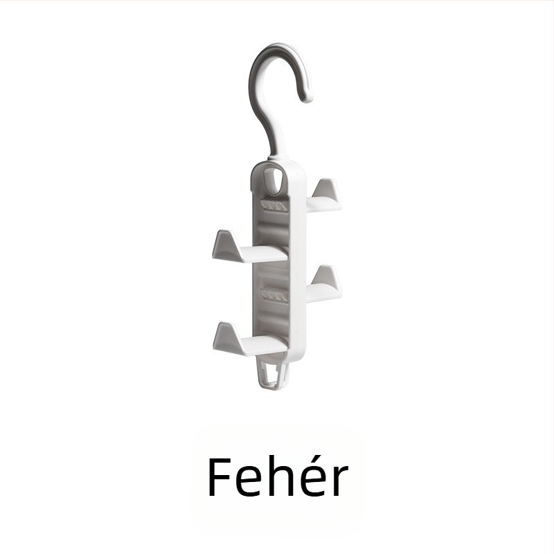 Táskaakasztó, Övakasztó, Multifunkcionális tároló, Szárítóállvány, Akasztós kalaptartó, Ruhatartó akasztó, Sáltartó