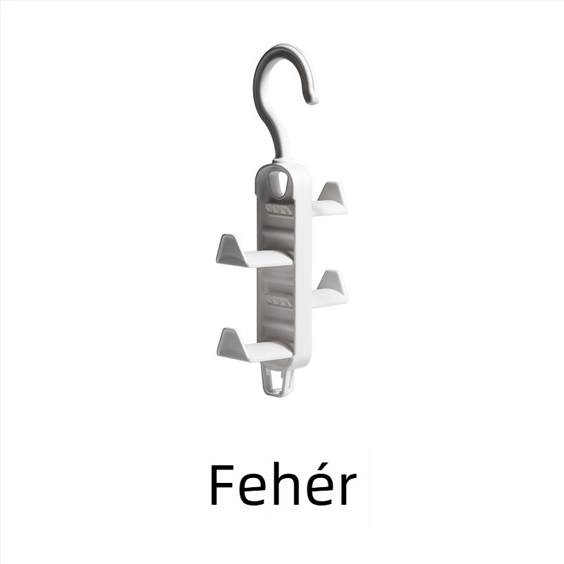 Táskaakasztó, Övakasztó, Multifunkcionális tároló, Szárítóállvány, Akasztós kalaptartó, Ruhatartó akasztó, Sáltartó