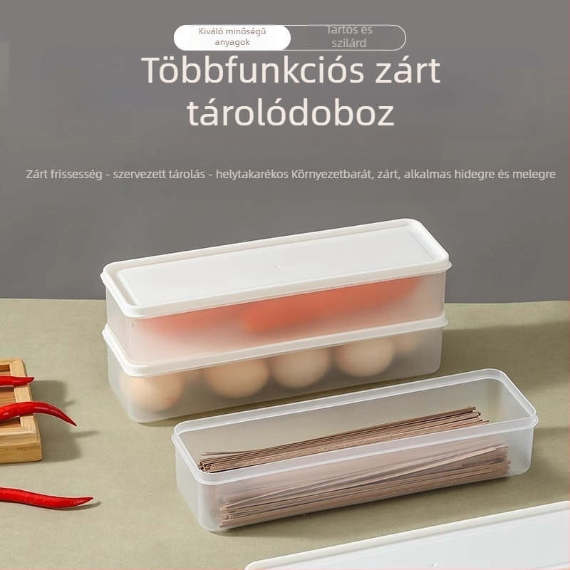 Korianderes mogyoróhagyma tárolódoboz hűtőszekrényben Koriandergyökér-tartósító műtárgy Sűrített tészta tojás Zöldségtartósító lezárt doboz