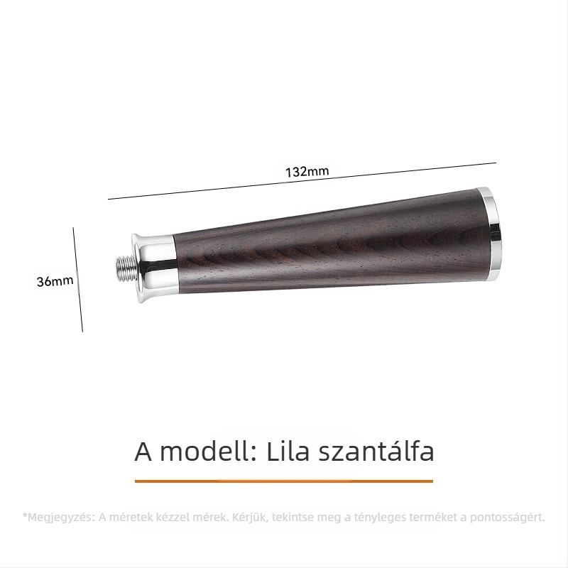 Univerzális kávé tömörfa nyél fa termékek módosított fa nyél kiegészítők kávé nyél fogantyú kávéfőző fogantyú