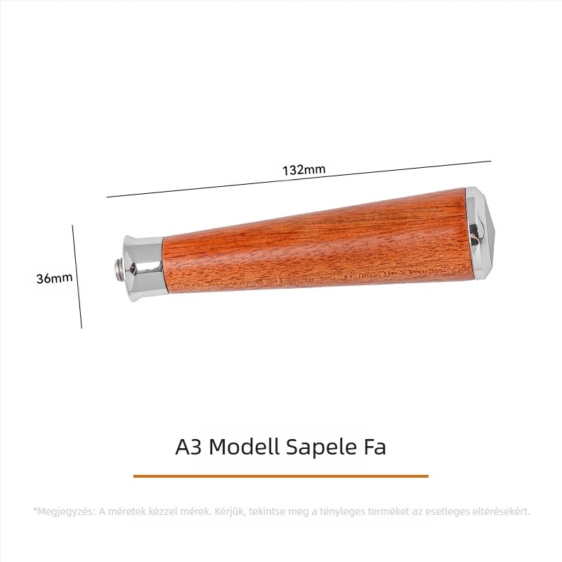 Univerzális kávé tömörfa nyél fa termékek módosított fa nyél kiegészítők kávé nyél fogantyú kávéfőző fogantyú