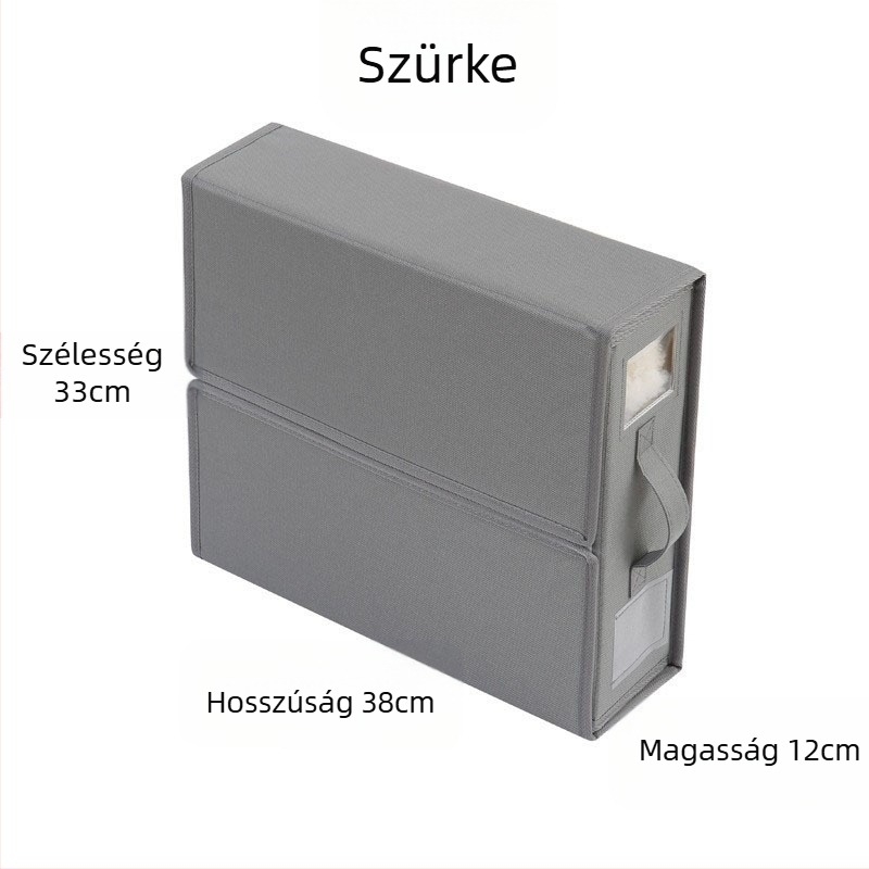 Amazon tárolódoboz ágynemű négyrészes tárolódoboz összecsukható oxford szövet ablakos nagy kapacitású tárolódoboz