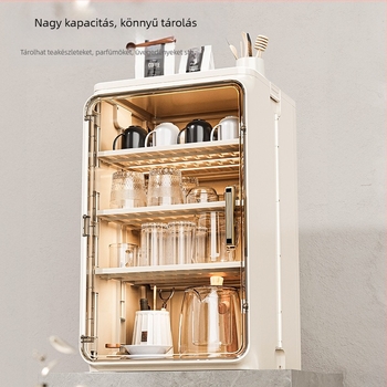 Porálló pohártároló állvány, asztali teáscsésze, vízpohár tartó, teatároló doboz, kávésbögre szárító pohártartó