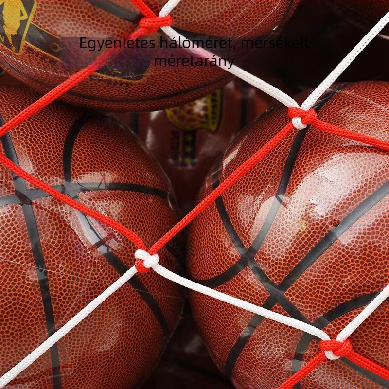 Gyári nagykereskedelmi nagy labdazseb nagy háló futball kosárlabda hordozható nagy kapacitású tárolóháló táska hordozható labdatáska