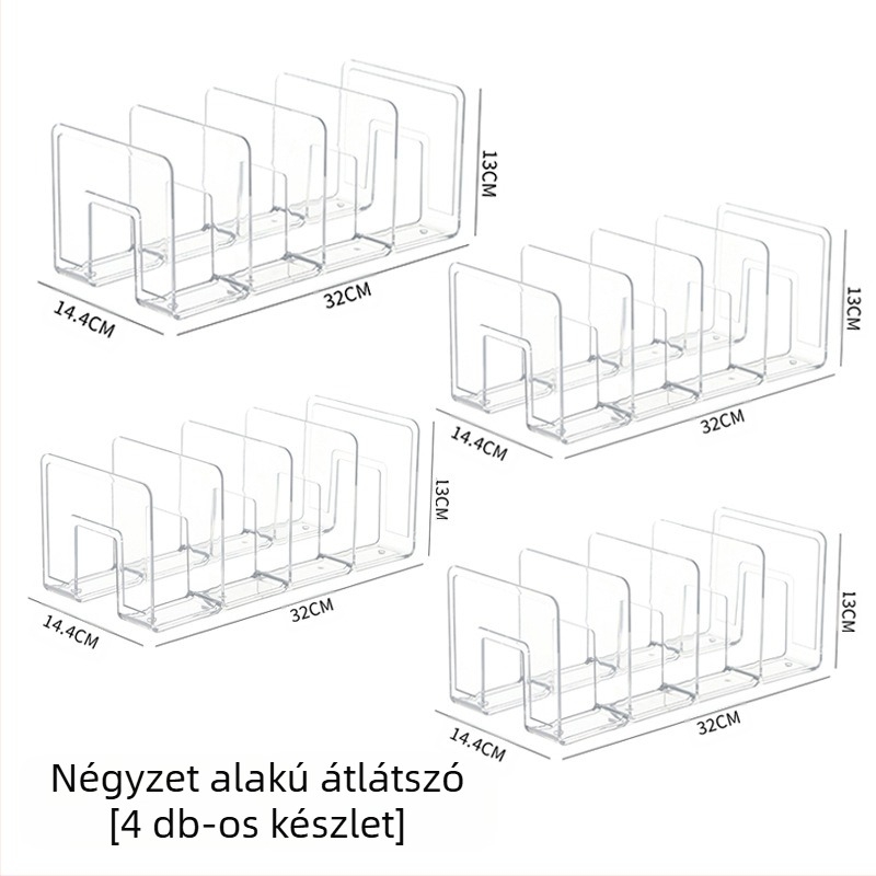 Táskatároló műtárgy Átlátszó műanyag válaszfal Gardrób osztályozás Tárolóállvány Könyvtároló polc Könyvállvány