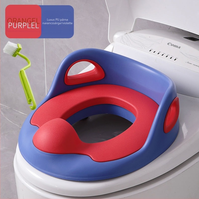 Gyerek WC-gyűrű baba WC-gyűrű Gyermek fiúk és lányok növelik a WC-párna csecsemő WC-ülőke generációját