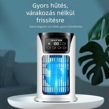 Új, nagykereskedelmi kis háztartási hűtőventilátor asztali csendes vízhűtő ventilátor mobil légkondicionáló ventilátor léghűtő
