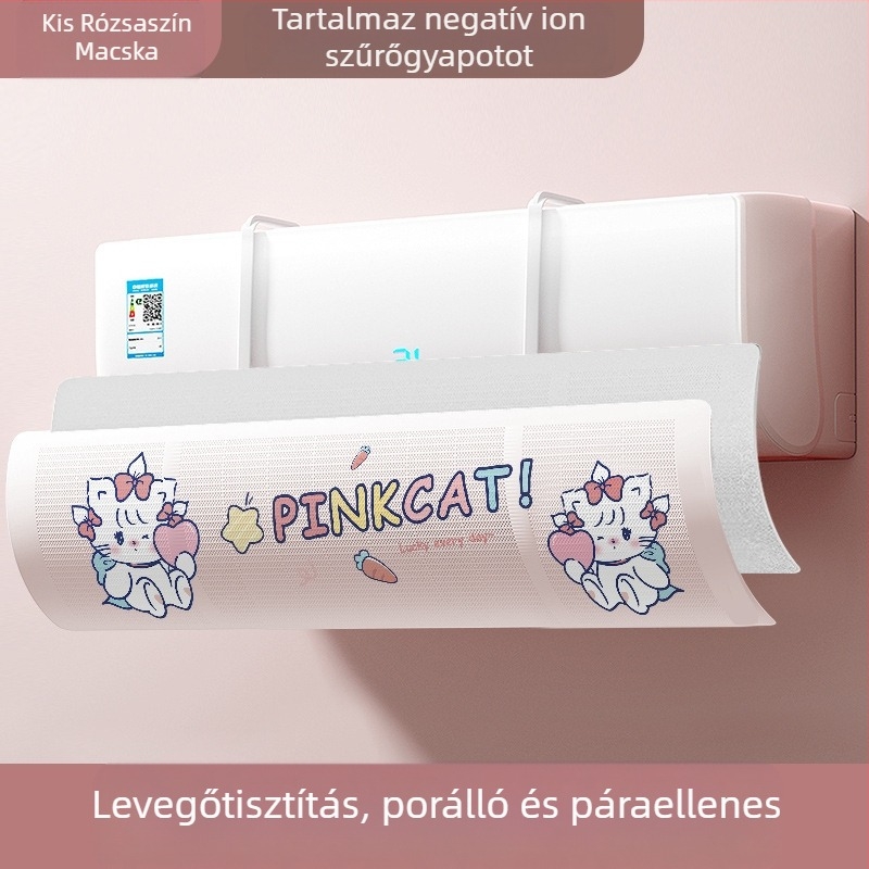 Légkondicionáló szélvédő lemez csecsemők és kisgyermekek számára Közvetlen fújás elleni szélvédő levegőkimenet terelőlemez szélvédő lemez felakasztható szélvédő lemez