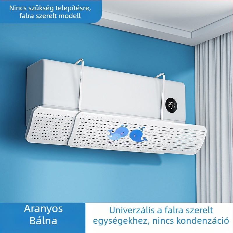 Légkondicionáló szélvédő lemez csecsemők és kisgyermekek számára Közvetlen fújás elleni szélvédő levegőkimenet terelőlemez szélvédő lemez felakasztható szélvédő lemez