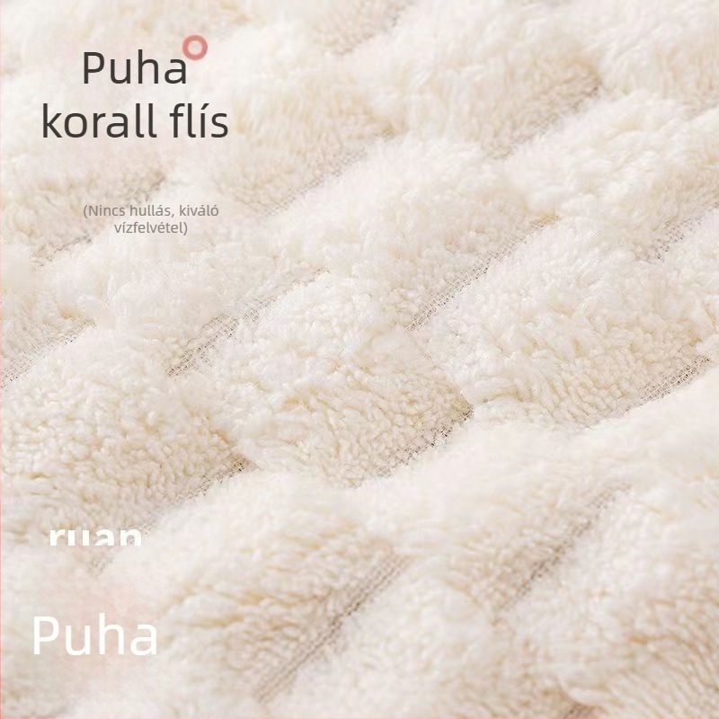 Felhőmintás törölköző, fürdőlepedő, nagykereskedelem, korallgyapjú, nedvszívó kéztörlő, függő, aranyos, 2023-as új stílus, puha, férfiaknak és nőknek