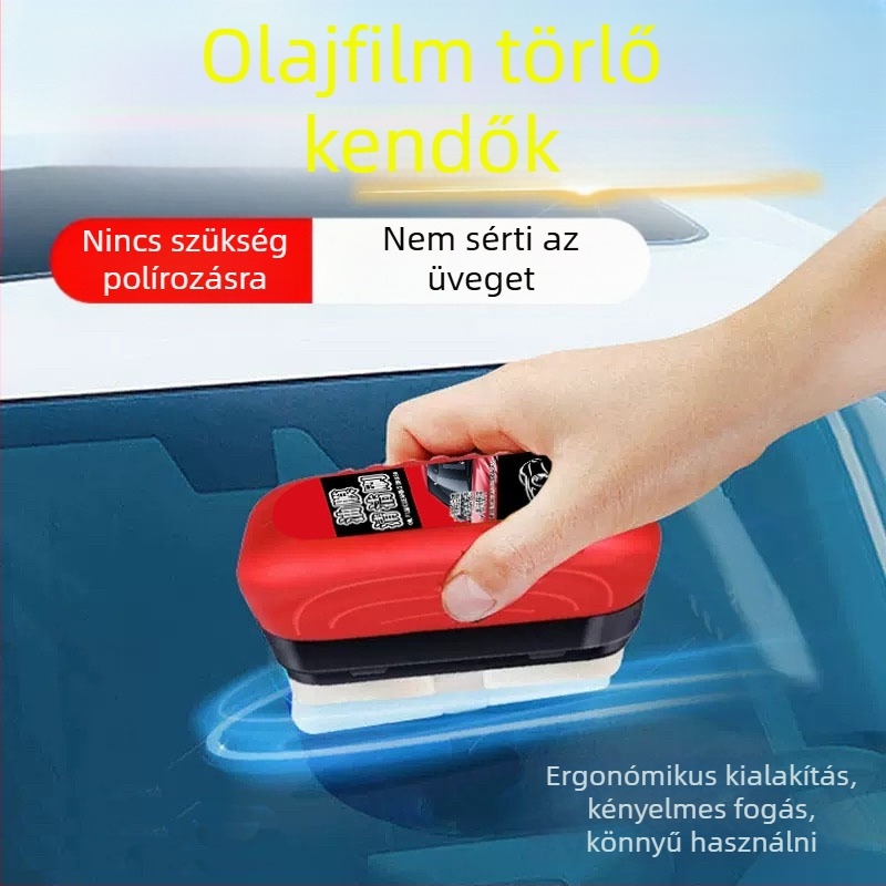 Olajfilm tisztító kefe autóüveg olajfilm kefe eltávolító olajfilm foltüveg utántöltés folyékony fertőtlenítő tisztító kendő gyár