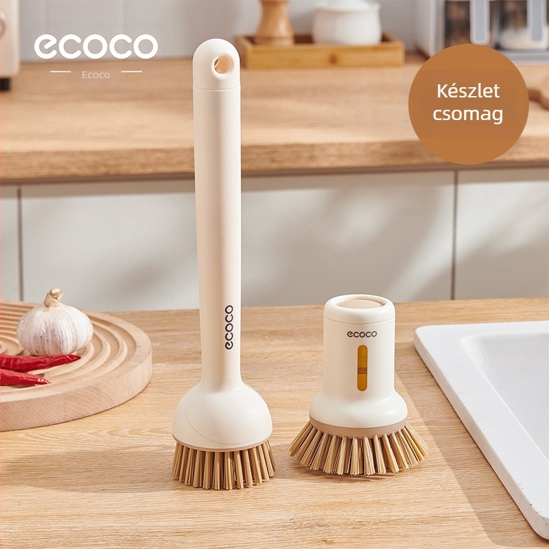 Konyhai edénykefe Háztartási mosogatókefe Multifunkcionális forgatható tisztítókefe Nem foltoló olaj és nem káros edénykefe Edénytárgy