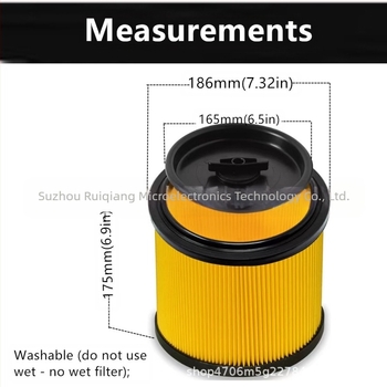 Parkside PNTS 1300 1400 1500 porszívó szűrőbetét, Haipa
