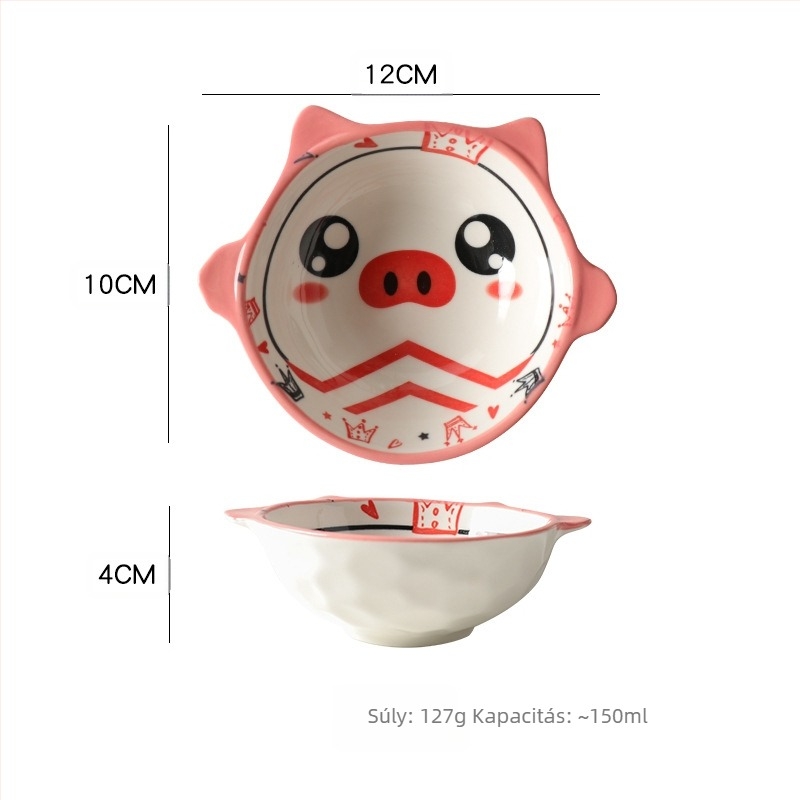 Japán bohém stílusú etnikai stílusú kézzel festett máz alatti színes snack tálak kreatív mintával internetes ünneplő szószos tál