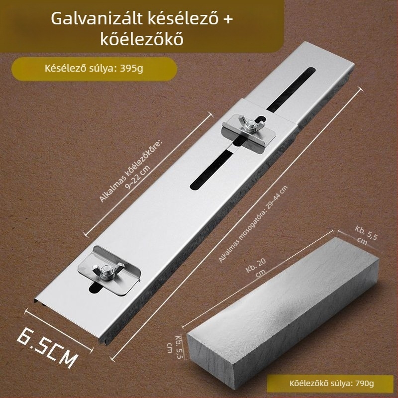 Dropshipping rozsdamentes acél fix fenőkő konzol háztartási állítható mosogató fix állvány új csúszásgátló élező állvány