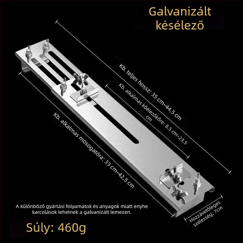 Dropshipping rozsdamentes acél fix fenőkő konzol háztartási állítható mosogató fix állvány új csúszásgátló élező állvány