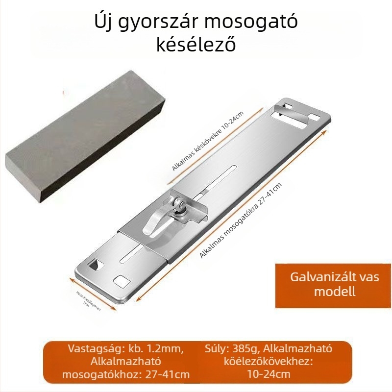 Dropshipping rozsdamentes acél fix fenőkő konzol háztartási állítható mosogató fix állvány új csúszásgátló élező állvány