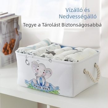 Tárolódoboz tárolódoboz babajáték tárolódoboz szövetből összecsukható nagy háztartási ruhatároló doboz tárolódoboz