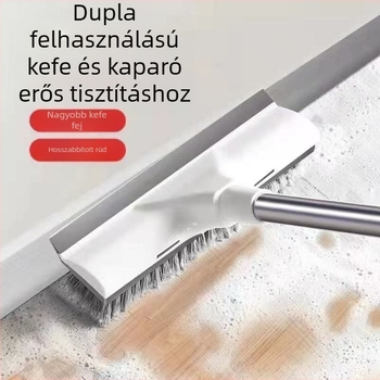 Padlókefe WC-padlókefe hosszú nyelű WC-fürdőszoba Háztartási kemény haj tisztítása Csempe hézagok Multifunkcionális