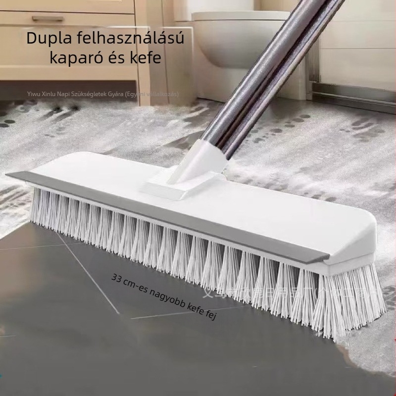 Padlókefe WC-padlókefe hosszú nyelű WC-fürdőszoba Háztartási kemény haj tisztítása Csempe hézagok Multifunkcionális