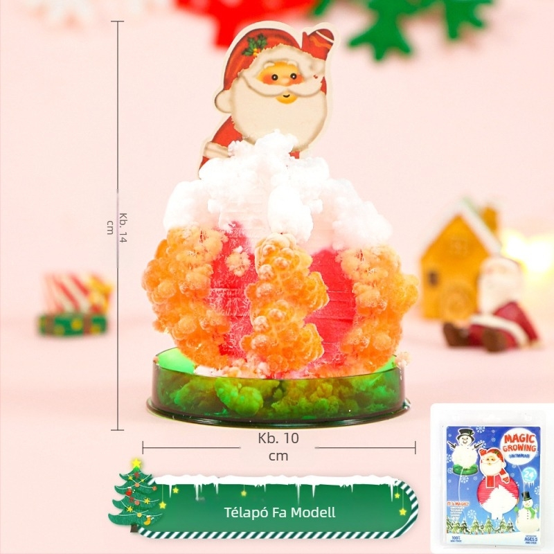 Határokon átnyúló forrásból származó papírfa virágzó gyerekeknek barkácsolás varázslatos növekedésű kristályfa játékok színes karácsonyfa gyártók nagykereskedelem