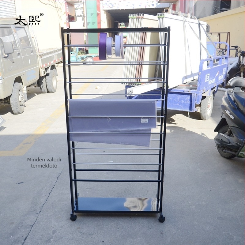 Virágbolt Cukrászda Fali szalagtartó Szalag Szalag Szalag Kreatív tekercses tárolóállvány Kiállító kellékek Kiállító állvány