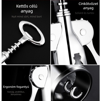 Borosüvegnyitó Háztartási Multifunkcionális Tengeriló Kés Bor Sör Nyitás Bornyitó Üvegnyitó öltöny