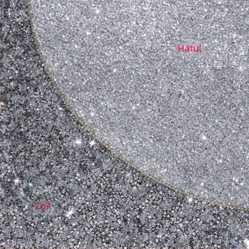 Új 35,5 cm-es strassz alátét ezüst kristály strassz alátét kerek csillogó strassz alátét gyári nagykereskedelem