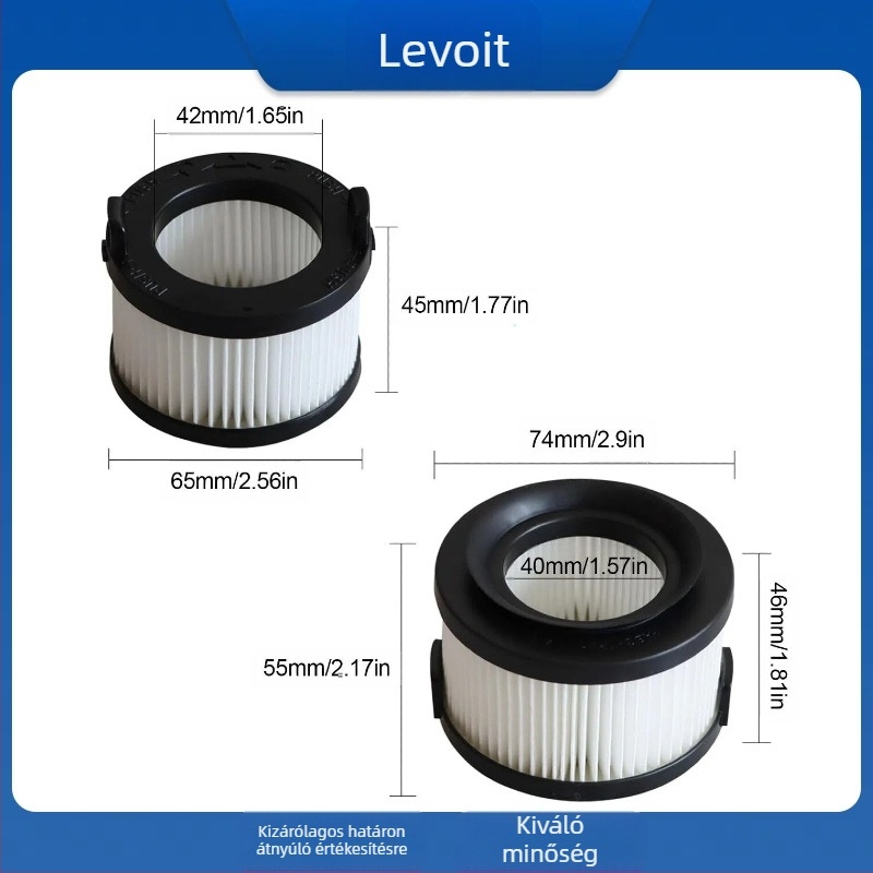 Levoit VortexIQ 40-RF/LSV-V401F-UK porszívó szűrőbetéthez alkalmas
