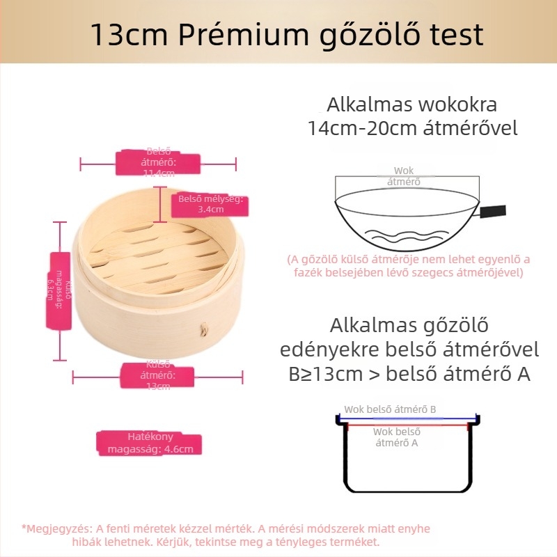 Kis gőzölő bambusz gőzölő kis gőzölő párolt gombóc gőzölő bambusz gőzölő mini gőzölő bambusz kereskedelmi gőzölő