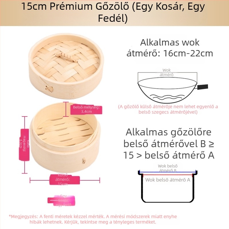 Kis gőzölő bambusz gőzölő kis gőzölő párolt gombóc gőzölő bambusz gőzölő mini gőzölő bambusz kereskedelmi gőzölő