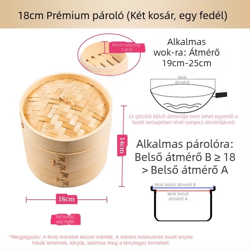 Kis gőzölő bambusz gőzölő kis gőzölő párolt gombóc gőzölő bambusz gőzölő mini gőzölő bambusz kereskedelmi gőzölő