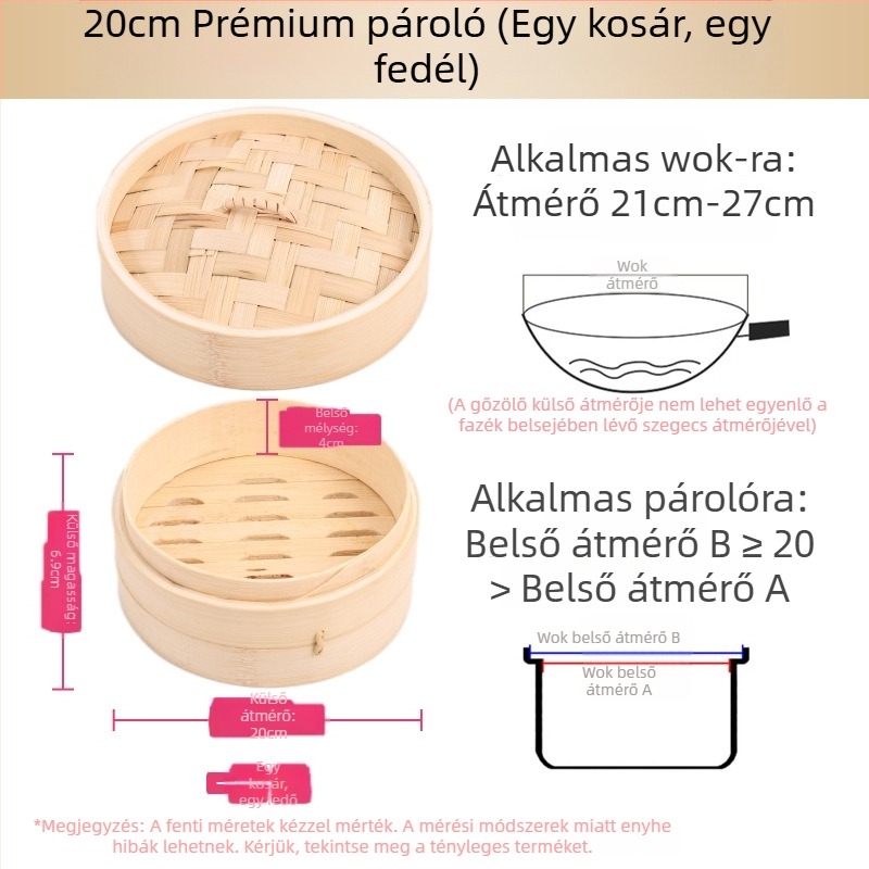 Kis gőzölő bambusz gőzölő kis gőzölő párolt gombóc gőzölő bambusz gőzölő mini gőzölő bambusz kereskedelmi gőzölő