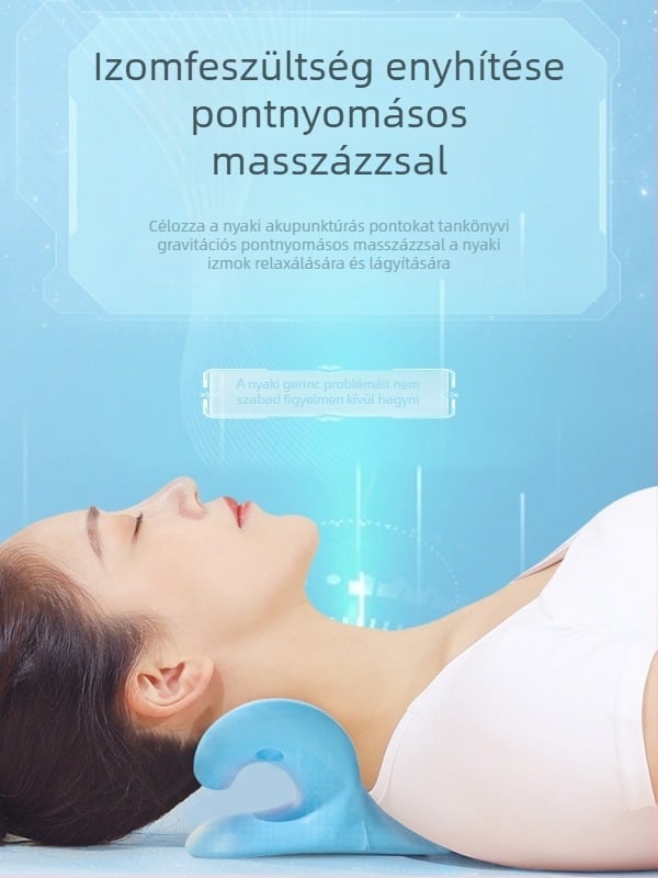 C-típusú párna, nyakmasszázs párna, nyakkiegyenesítő, húzóerő-támasztó masszázspárna, akupresszúrás gazdag és nemes sport egészségvédelem