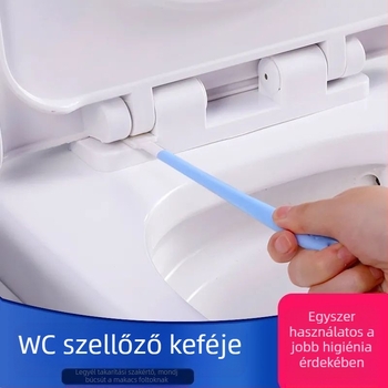 Szuper költséghatékony eldobható WC-kefe réskefe WC-kefe tisztításhoz WC-hez
