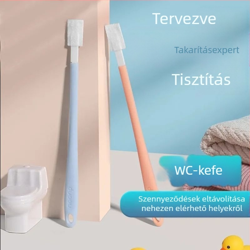 Szuper költséghatékony eldobható WC-kefe réskefe WC-kefe tisztításhoz WC-hez