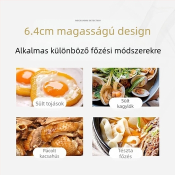 Indukciós tűzhelyen tapadásmentes serpenyőben kis serpenyőben 304 rozsdamentes acélból készült sült hal steak tojás palacsinta serpenyő méhsejt serpenyőben