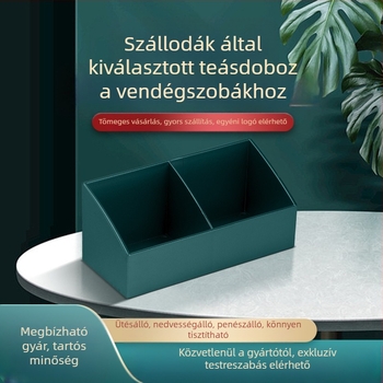 Hotel tálca teafilter doboz kávétároló doboz elektromos vízforraló tálca illő tea tálca LOGO gyár raktáron